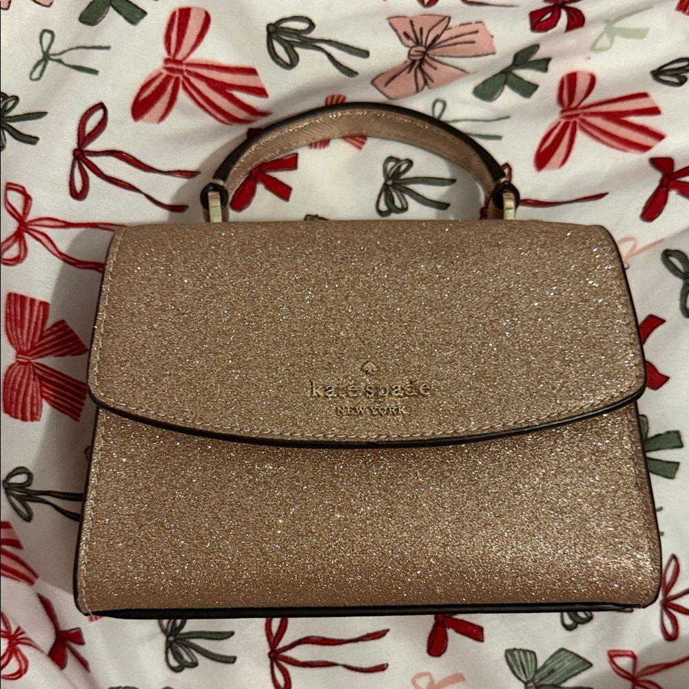 Kate Spade Sparkling Gold Satchel